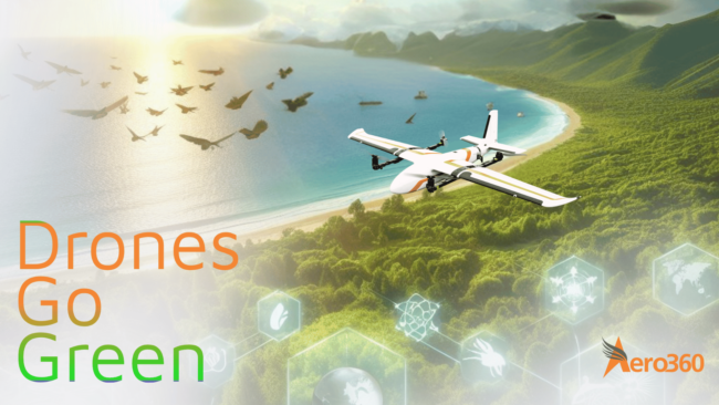 Drones go green Drones go green